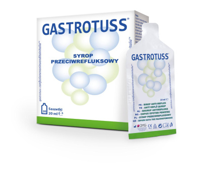Gastrotuss syrop 20 saszetek po 20 ml