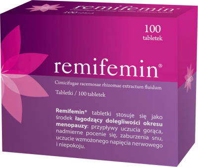 Remifemin, 100 tabletek