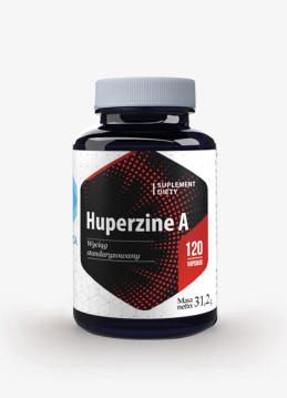 Hepatica Huperzine A 1%, 120 kapsułek