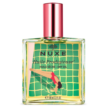 Nuxe Huile Prodigieuse - wielofunkcyjny suchy olejek do twarzy, ciała i włosów 100 ml CZERWONY edycja limitowana