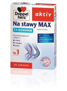 DOPPELHERZ AKTIV Na stawy MAX 30 tabletek