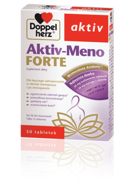 DOPPELHERZ AKTIV Aktiv-Meno Forte, 30 tabletek