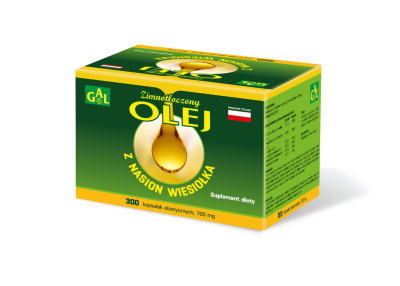GAL Olej z Wiesiołka 700 mg 300 kapsułek