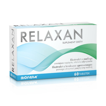 Relaxan 60 tabletek