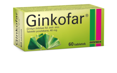 Ginkofar 40 mg 60 tabletek
