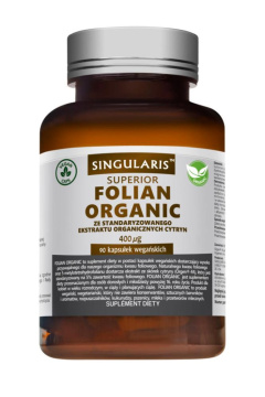 Singularis Folian Organic, 90 kapsułek