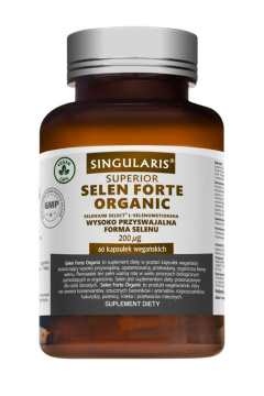 Singularis Selen Forte Organic Superior, 60 kapsułek