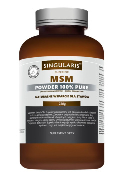 Singularis MSM Powder 100% Pure 250 g