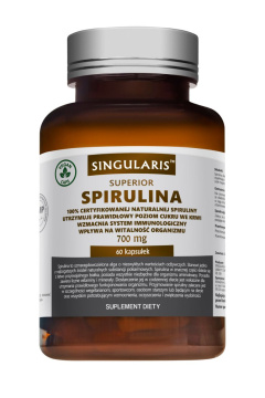 Singularis Spirulina Superior, 60 kapsułek