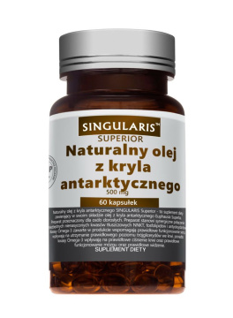 SINGULARIS Naturalny olej z kryla antarktycznego 500 mg 60 kapsułek