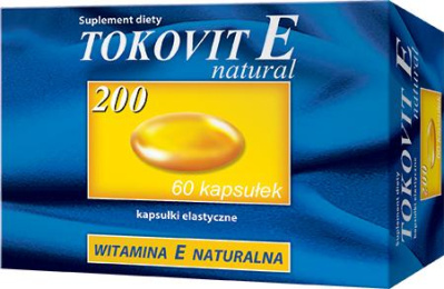 Tokovit E natural 200 mg , 60 kapsułek