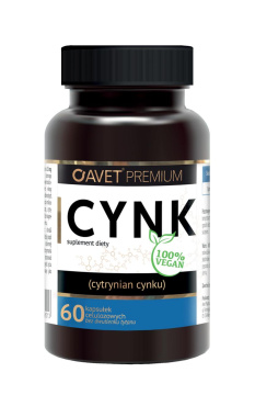 Avet Premium Cynk 60 kapsułek