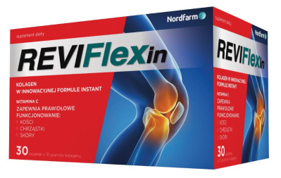 Reviflexin, 30 saszetek z proszkiem do sporządzenia roztworu