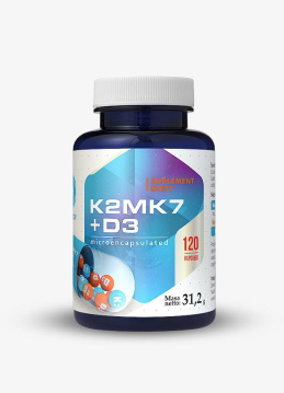 Hepatica K2MK7 + D3  120 kapsułek