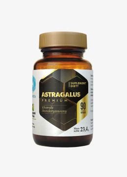 Hepatica Astragalus Premium, 90 kapsułek