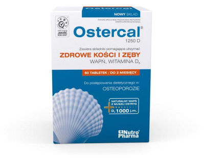 Ostercal 1250 D 60 tabletek
