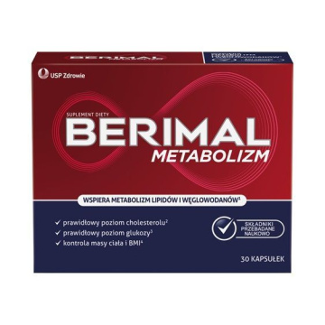 Berimal metabolizm  30 kapsułek