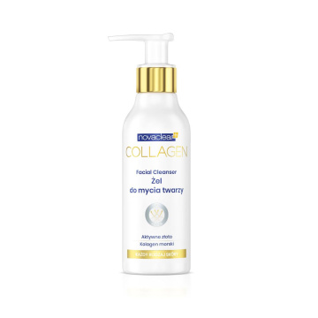 Novaclear+ Collagen żel do mycia twarzy ze złotem i kolagenem 150 ml