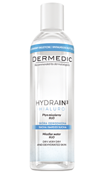 DERMEDIC HYDRAIN 3 HIALURO Płyn micelarny H2O 200 ml