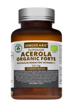 Singularis Acerola Organic Forte, 60 kapsułek