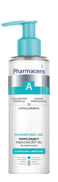 Pharmaceris A - Physiopuric nawilżający fizjologiczny żel do mycia twarzy i oczu 190ml