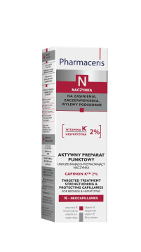 Pharmaceris N Capinon 2% aktywny preparat punktowy uszczelniająco - wzmacniający naczynka 10 ml