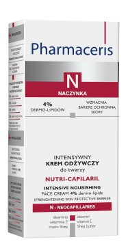 Pharmaceris N - Nutri capilaril intensywny krem odżywczy do twarzy 50 ml
