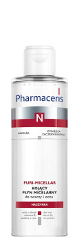 Pharmaceris N puri-micellar płyn micelarny do delikatnego oczyszczania i demakijażu twarzy i oczu 200 ml