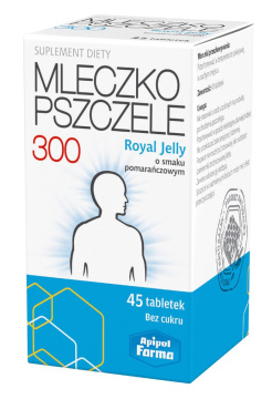 Mleczko pszczele Royal Jelly 300  45 tabletek
