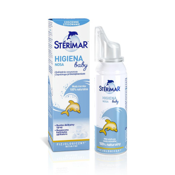 Sterimar BABY Spray do pielęgnacji i higieny nosa 100 ml (300 aplikacji)