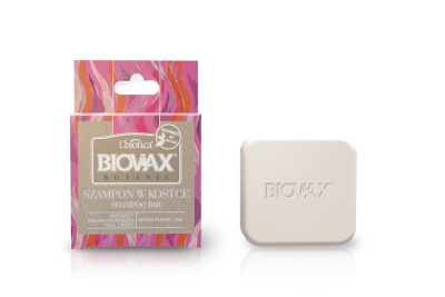 Biovax Botanic  baicapil, malina moroszka, olej z róży - szampon w kostce  82 g