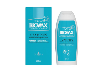 Biovax Keratyna i Jedwab intensywnie regenerujący szampon 200 ml