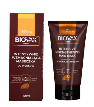 Biovax Amber intensywnie wzmacniająca maska do włosów 150 ml