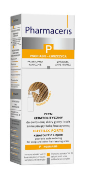 Pharmaceris P - ichtilix forte płyn keratolityczny do owłosionej skóry głowy i ciała 125 ml