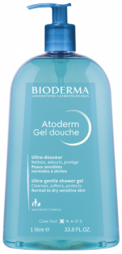 Bioderma Atoderm Gel Douche, żel pod prysznic i do kąpieli, 1000 ml