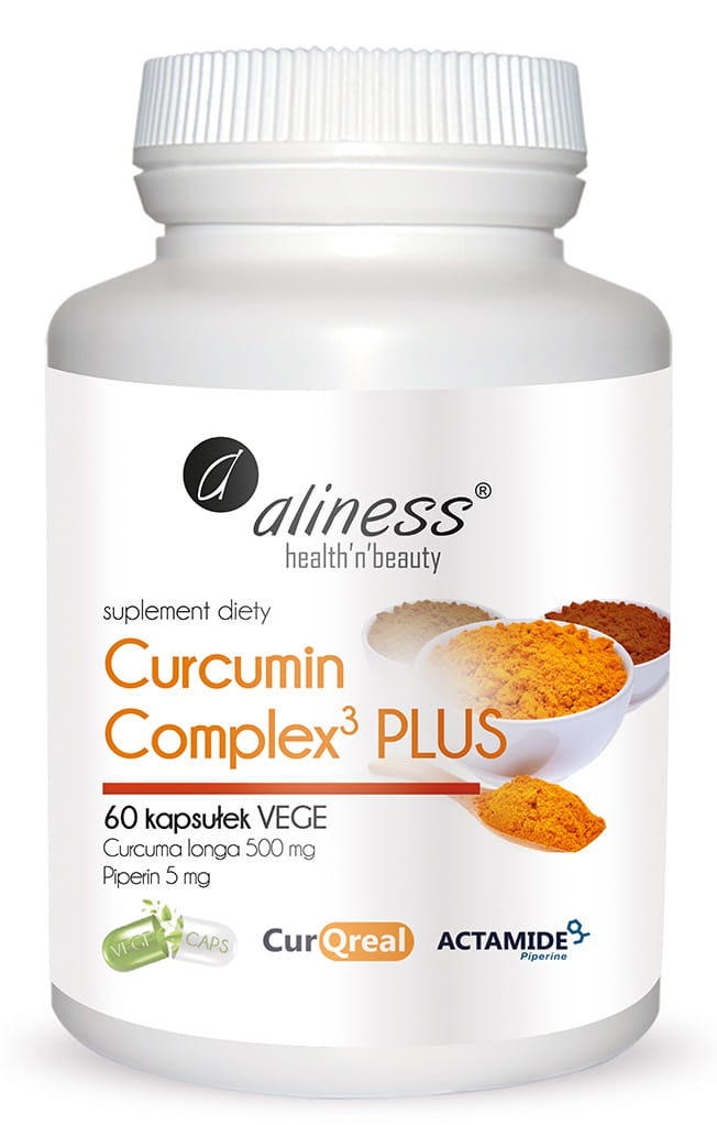 Aliness Curcumin C3 complex® PLUS, 60 kapsułek