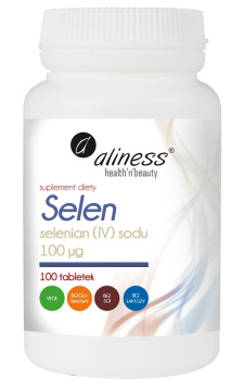 Aliness Selen - selenian (IV) sodu, 100 tabletek