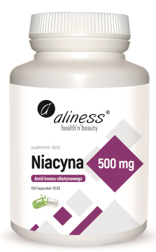 Aliness Niacyna 500 mg  100 kapsułek