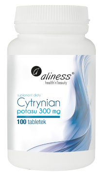 Aliness Cytrynian potasu 300 mg, 100 tabletek