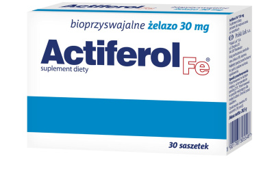Actiferol Fe 30 mg  30 saszetek