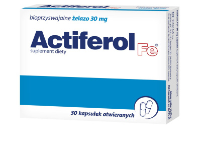 Actiferol Fe 30 mg  30 kapsułek