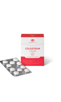 Genactiv Colostrum Malina 60 tabletek do ssania