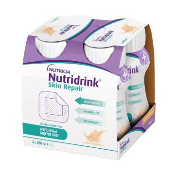 Nutridrink Skin Repair o smaku waniliowym 4 x 200 ml