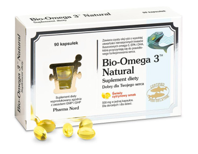 Pharma Nord BIO-OMEGA 3 NATURAL 90 kapsułek