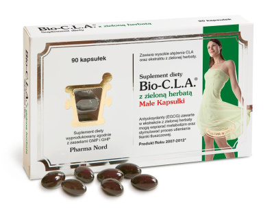 Pharma Nord Bio-CLA z zieloną herbatą 700 mg, 90 kapsułek