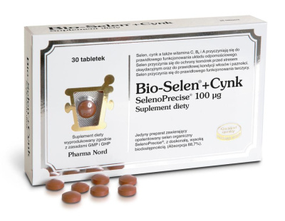 Pharma Nord Bio-Selen + Cynk, 30 tabletek