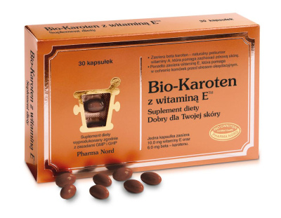 Pharma Nord Bio-Karoten z witaminą E  30 kapsułek