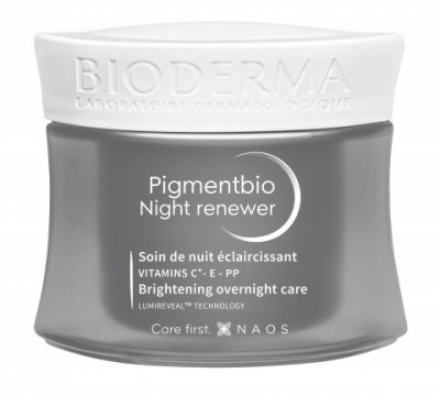 Bioderma Pigmentbio, rozjaśniający krem na noc, 50 ml