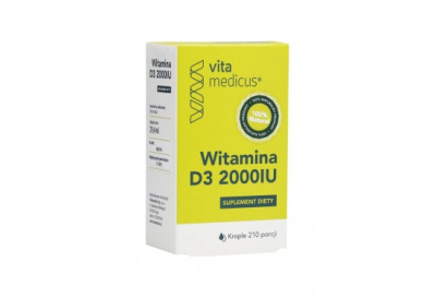 Vitamedicus witamina D3 2000 IU krople 29,4 ml