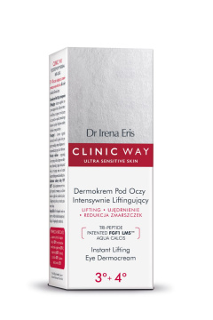 Dr Irena Eris Clinic Way Dermokrem Pod Oczy Intensywnie Liftingujący 3°+ 4° 15 ml